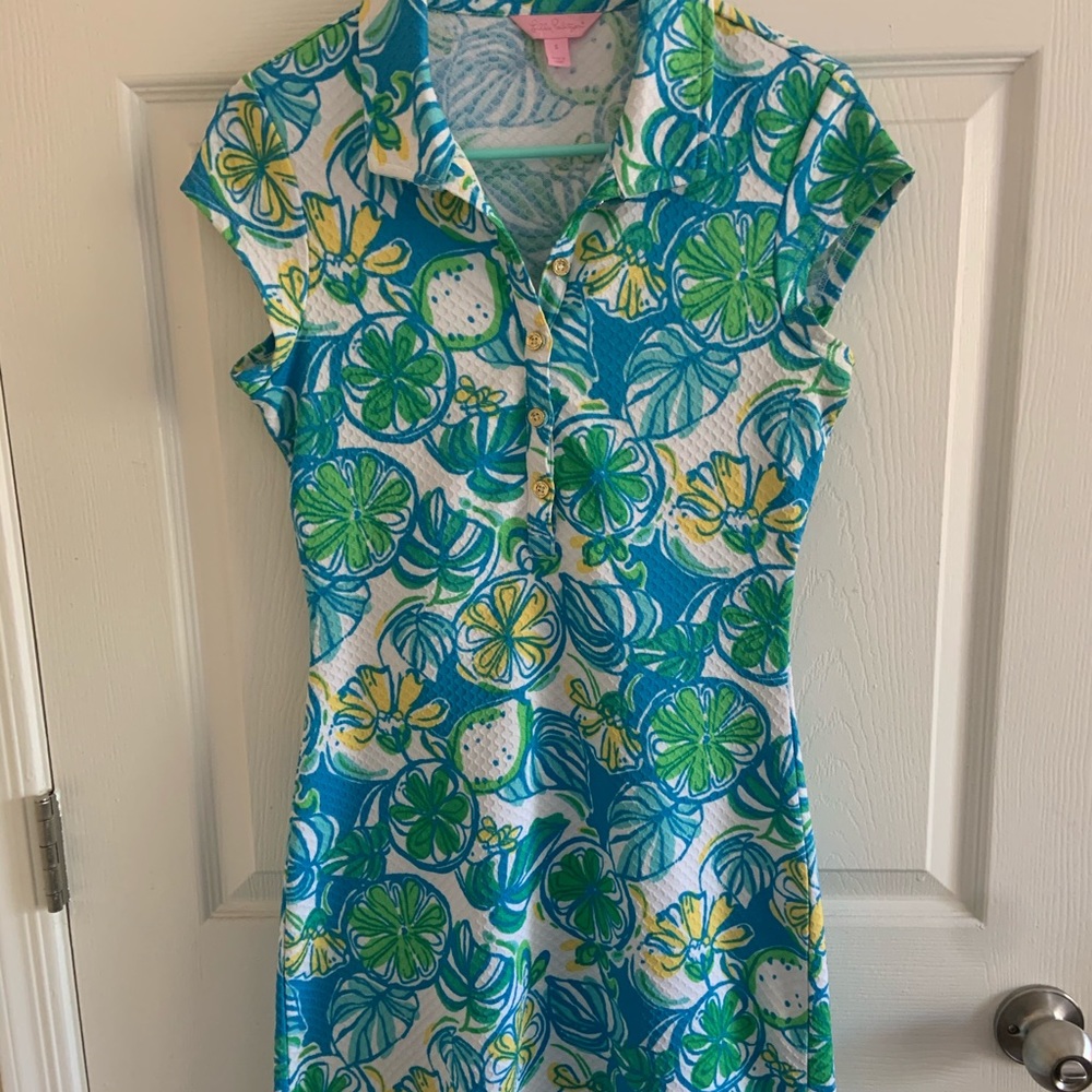 Lilly Pulitzer Lemon and Lime Dress